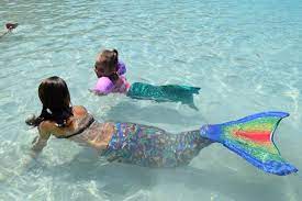 See more ideas about baby mermaid, baby photos, baby love. Mommy And Baby Mermaids Bild Von Mermaid Swim Vi St John Tripadvisor