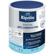 Peinture Anti Condensation Mat Blanc 0 75l Ripolin 424186 En 2020 Enduit De Lissage