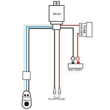 This is a general installation guide on how to wire a relay harness and switch kit. Led Light Bar Wiring Harness Kit 400w 12v 40a Fuse Relay On Off Waterproof Switch 1 Lead 3 Meter Universal For Off Road Atv Suv Jeep Truck Takeluckhome Com