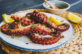 Grilled Octopus With Lemon Oregano Jess Pryles