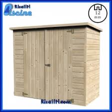 Box Sistemazione Legno Coffre Piscine 19 Mm 203x93xh107 Cm Casette Da Giardino Giardino E Giardinaggio