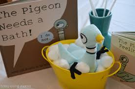 By mo willems board book $6.99 the pigeon has to go to school! Host A Pigeon Party The Pigeon Needs A Bath By Mo Willems