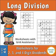 Elementary Studies Long Division