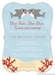 $13.99$13.99 ($0.56/count) get it as soon as thu, jan 28. Gray Sharks Twin Baby Shower Invitation Twins Baby Shower Invitations