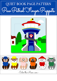 We didnt end up doing one because our birthday party was in january and i didnt have room. Paw Patrol Finger Puppet Template Printable Pdf Download