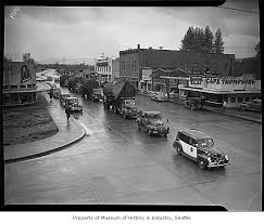 It is 103 miles from the state's largest city, columbus, in an area where home values are higher than normal. Trucks Carrying Giant Fir Logs Through North Bend April 23 1943 Museum Of History And Industry University Of Washington Digital Collections
