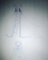 Payet gaun pesta desain baju pesta kebaya modern dan gaun pengantin bergaya balon 2 tumpuk dg draperi halus di bagian dada pada sketsa berikutnya di atas ini merupakan gaun 1 pieces yang mewah apabila menggunakan bahan polos dan brokat yang senada warna atw masih dlm turunan gradasi warnanya maka tidak akan terkesan over norak karena yg akan. Sketsa Desain Gaun Pesta Kebaya Modern Murah Najwa Butik Facebook
