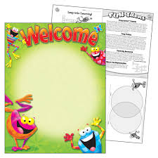 T38413 Frog Tastic Welcome Chart