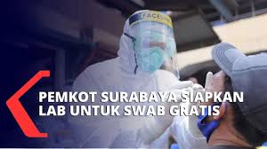 Pemkot Surabaya Siapkan Lab Untuk Tes Swab Gratis Beroperasi 24 Jam Youtube
