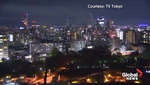 Japan has a notorious earthquake history. 7 3 Magnitude Earthquake Detected Off Japan Coast Injuring Dozens Triggering Blackouts National Globalnews Ca