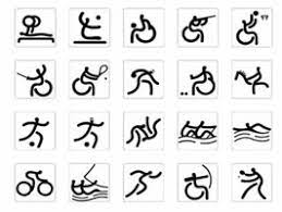 The obverse has a similar folding fan pattern, but without the interleaving textures. Beijing 2008 Paralympics Symbols Paralympics Mascots