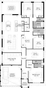 2d Floorplan House Plans Luxury House Plans Family House Plans