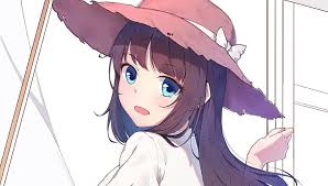 What's more, anime enables you to appreciate art, design, and animation at large. Hd Wallpaper Anime Original Blue Eyes Brown Hair Girl Wallpaper Flare