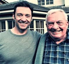 Hugh Jackman pays an emotional tribute to his late father