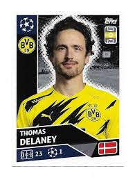 Thomas delaney is 29 years old (03/09/1991) and he is 182cm tall. Champions League 2020 21 Topps N Dor12 Thomas Delaney Borussia Dortmund New 1 22 In 2021 Champions League Borussia Dortmund Dortmund