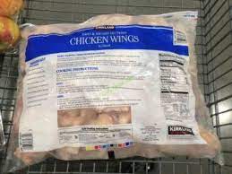 Someone told me about uncooked wings at costco in a big bag and that is cheap wper wing. Kirkland Signature Chicken Wings 10 Pound Bag Costcochaser