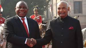 Through dedication, collaboration and a commitment to creating. South Africa President Cyril Ramaphosa Arrives In India Says Visit Will Consolidate Ties