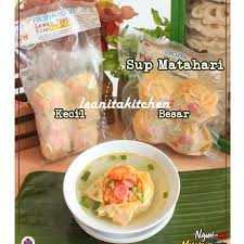 Sup memiliki citarasa yang khas dan aroma kaldu yang mantap. Sup Matahari Frozen Food Shopee Indonesia