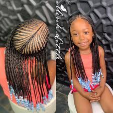 Girls' freshness is at the maximum when the french braid is applied. Little Black Girl Braided Hairstyles Ideas Human Hair Exim