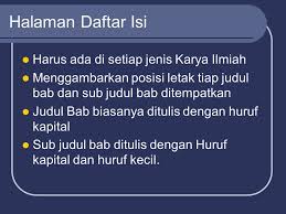 §subjudul ditulis dengan huruf kapital di awal kata (kecuali untuk konjungsi). Bab 1 Anatomi Karya Ilmiah Ppt Download