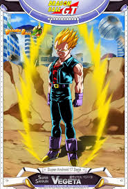 He is ultimately defeated by goku in his super saiyan 4 form, by being blasted into the sun. Dragon Ball Gt Super Saiyajin Vegeta Dragon Ball Gt Dragon Ball Dragon Ball Super Manga