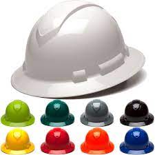 Pyramex Ridgeline Hp541 Full Brim 4 Point Ratchet Suspension Hard Hat Hard Hat Hard Hats Hats