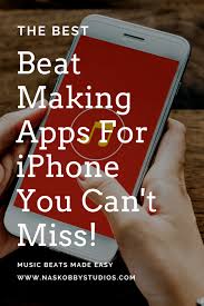 Garageband is the official app for apple that turns your ipad or iphone into a complete recording studio with touch instruments to create. Best Beat Making App For Iphone You Cant Miss Nas Kobby Studios Singing Tips Singing Lessons Teaching Music