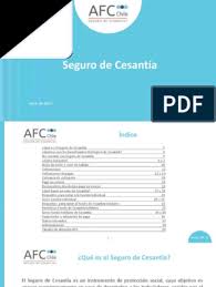 49, del 29 de octubre del 2001, del ministerio del trabajo y previsión social, cuya función es conocer los criterios y procedimientos empleados por la sociedad administradora de fondos de cesantía, en adelante afc, para. El Seguro De Cesantia Hoy Pdf Pdf Desempleo Ciencias Sociales
