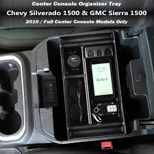 Edbetos Center Console Organizer Tray For 2019 Chevy Silverado 1500 Gmc Sierra 1500 And 2020 C In 2020 Gmc Sierra 1500 Accessories Chevy Silverado 1500 Chevy Silverado