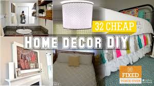 The different is sometimes apartment doesn't have big space like home. 32 Cheap Home Decor Diy Ideas New V O Youtube