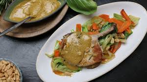 Schweinekotelett Mit Geschmortem Pak Choi In 2020 Rezepte Schweinekotelett Pak Choi Rezept