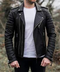 Noora Men Black Lambskin Leather Jacket Biker Motorcycle Etsy Real Leather Jacket Leather Jacket Men Lambskin Leather Jacket