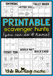 Maybe you would like to learn more about one of these? Printable Scavenger Hunts You Can Do At Home This Reading Mama