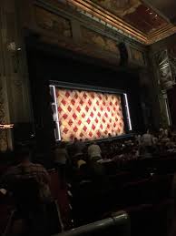 hollywood pantages theatre section orchestra l row r seat