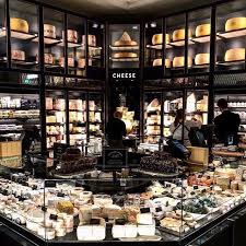 Liking The Look Of The New Food Halls At Harrods By Davidcollinsstudio Harrodsfood Cheese Gourmet Food Store Food Hall Supermarket Design