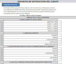 El encuestador o investigador normalmente no interviene ni controla el proceso estudiado. Encuesta Satisfaccion Clientes Descargar Gratis