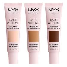 nyx bare with me tinted skin veil