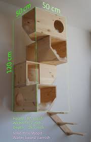 Modular Wooden Cat House Goruntuler Ile Fikirler Kedi Evi Kedi Agaclari