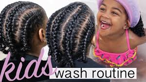 We need to take the time to ensure that the natural hairstyles for kids do them justice, every time. Kids Wash Day Protective Style Start To Finish Kids Natural Hair Care Regimen Youtube