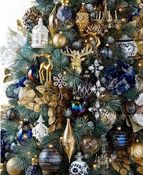 Set of christmas balls with ornaments. Holiday Lane Midnight Blue Collection Created For Macy S Reviews Christma Christmas Tree Inspiration Blue Christmas Tree Decorations Christmas Tree Themes