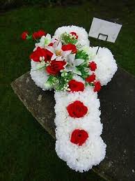 We did not find results for: Ivory Red Rose Artificial Silk Flower Cross Funeral Memorial Tribute Grave Ebay