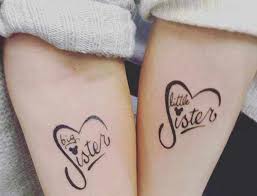 A nice bow and arrow tattoo for sisters. 103 Beautiful Sister Tattoo Designs For You And Your Cute Sisters Finish