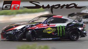 toyota gr supra hilux with monster energy color daigo saito ken block スープラ トヨタ ラジコン