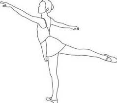 The extended leg is raised behind the body but bent at the knee at an angle of 90 degrees. Arabesque Ballet Position Coloring Sheets Coloring Pages Arabesque Ballet Ballet Positions Dance Lessons