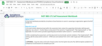 How To Conduct A Nist 800 171 Compliance Assessment With Template