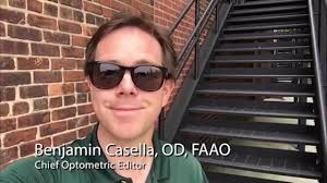 Chief Optometric Editor Ben Casella checks in