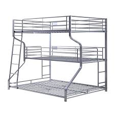 1,332 silver bunk beds products are offered for sale by suppliers on alibaba.com, of which beds accounts for 31%, dormitory beds accounts for 3%, and children beds accounts for 1. Acme Caius Ii Triple Bunk Bed In Silver 37790