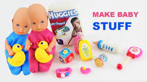 10 Diy Baby Miniatures Baby Bottle Pacifier Rubber Ducky Etc 10 Easy Diy Miniature Doll Crafts Youtube Diy Baby Stuff Doll Diy Crafts Doll Crafts