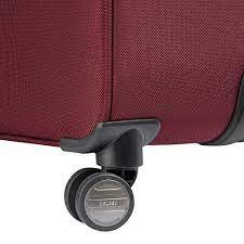 It took a while but here's what you do. Delsey Luggage Titanium Soft Expandable 25 Inch Spinner Black Cherry Red In 2021 Delsey Luggage Delsey Cherry Red