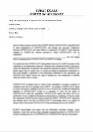 Agar sahabat kbi tidak bingung, kita langsung saja ke contohnya ya. Lexub Two Language Power Of Attorney Template For Indonesian Jurisdiction 2021 Indonesia